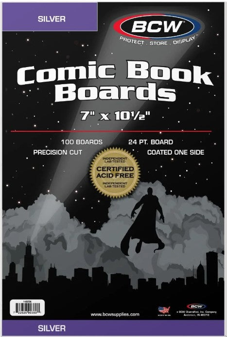 7"Comic Book Boards - 25% OFF BCW!!! Silver Age