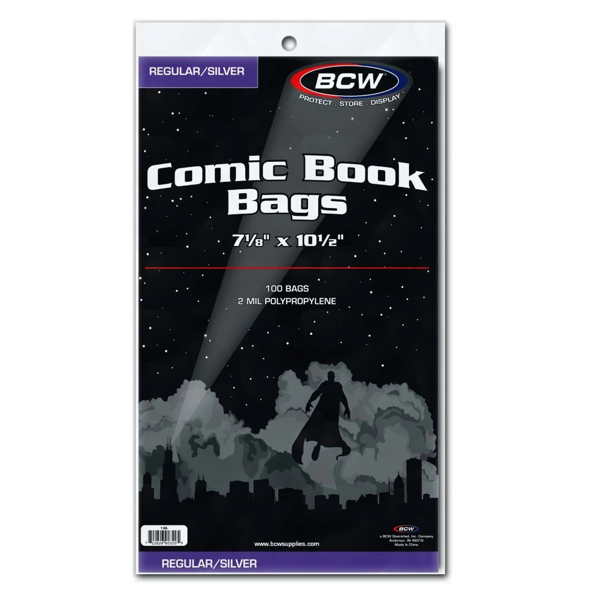 7-1/8" Comic Book Bags